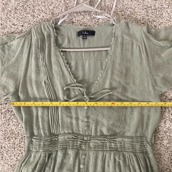 Lulus Sage Green Maxi Dress - Picture 6 of 9